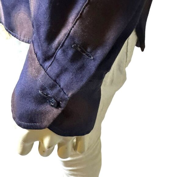 Nigel Hall Men’s Long Sleeved Casual Dress Shirt Great Condition Size Medium - Picture 8 of 9